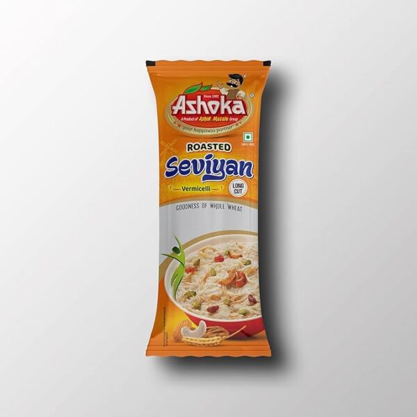 Ashoka Vermicelli Wheat Semiya, Sevai, Sewai, Sevian, Vermicelli Roasted Pantry, (100gm Each) Pack Of 6